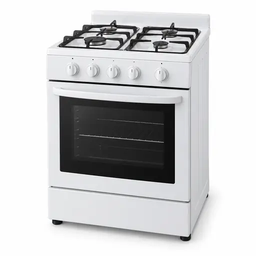 Ilustración genérica de cocina a gas; no representa el modelo exacto.