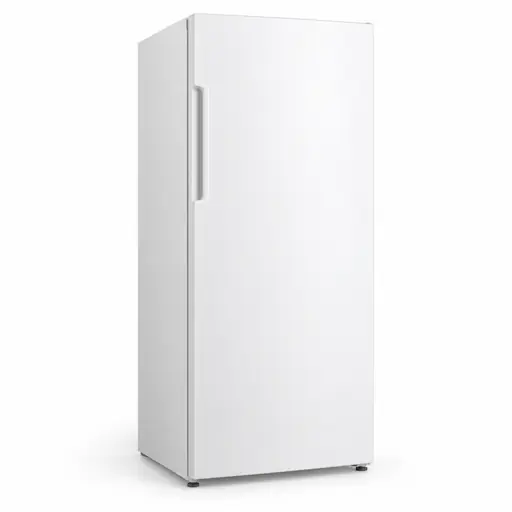 Ilustración genérica de freezer vertical; no representa el modelo exacto.